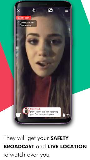 Sesh – Group Video Hangouts & Personal Safety screenshot 6