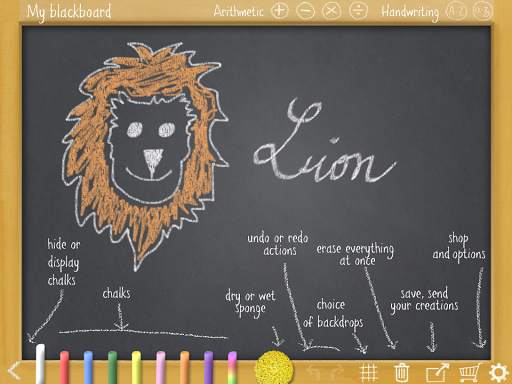 My Blackboard screenshot 1