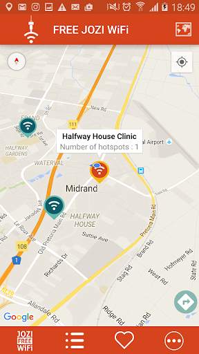 Jozi Free WiFi screenshot 4