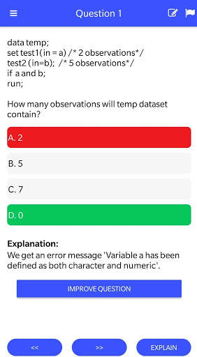 Base Sas Quiz screenshot 1