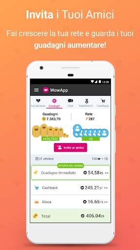 WowApp - Earn. Share. Do Good screenshot 3