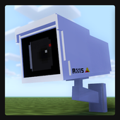 CCTV Security camera mod mcpe أيقونة