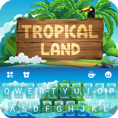 Tropical Lands New Keyboard Theme icon