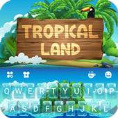 Tropical Lands New Keyboard Theme 1.0