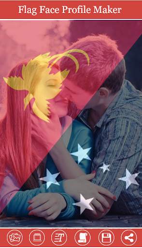 Flag Face Profile Photo Editor screenshot 2