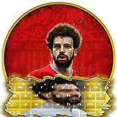mohamed salah keyboard theme logo