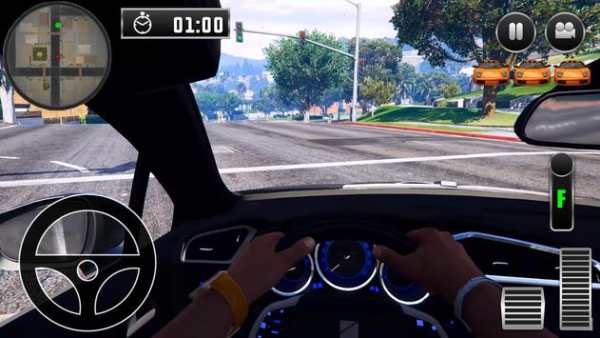 City Driving Citroen Car Simulator screenshot 2
