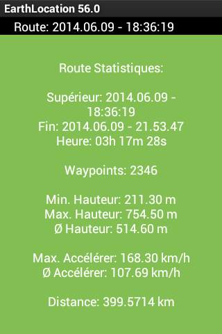 Suivi GPS EarthLocation screenshot 5