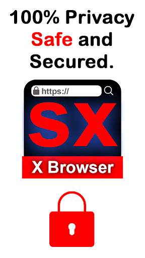 SX Browser Pro: X Private Internet web Browser screenshot 2