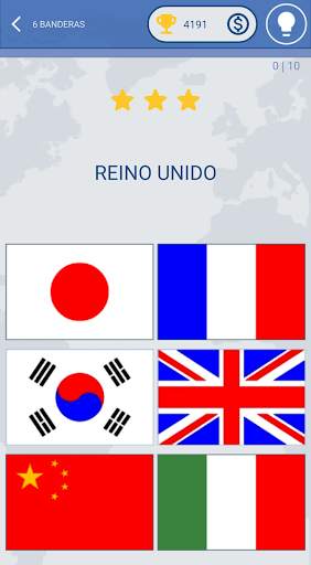 Juego de banderas del mundo screenshot 5