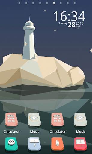 Z-sea GO Launcher Theme screenshot 2