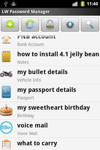 Lightweight Password Manager скриншот 6