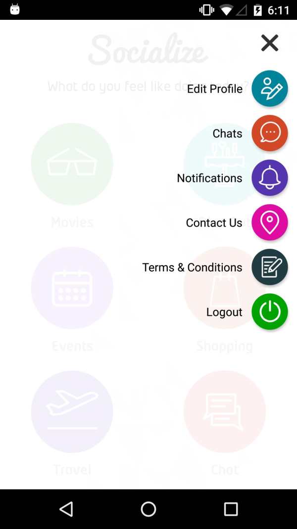Socialize screenshot 3