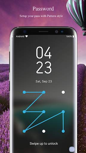 Lock screen for  Galaxy S8 edge screenshot 2