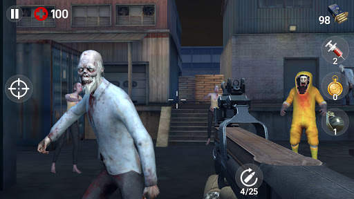 Api Mati: Zombie  penembakan screenshot 1