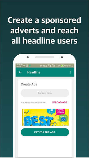 Headline  your #1 Break your own news App screenshot 8
