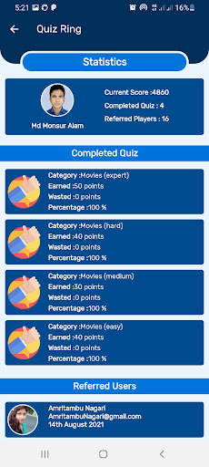 Quiz Ring । Play Quiz and Win Real Money screenshot 3