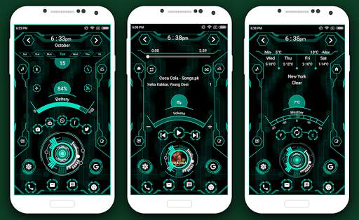 Hi-tech Innovative Launcher screenshot 15
