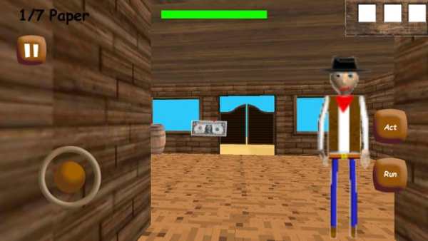 Sheriff Math Teacher In Wild West Mod Scary Hunter screenshot 4