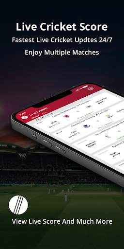 CricBlast: Live Cricket Score screenshot 1