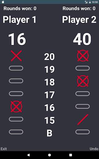 Darts Score Easy scoreboard screenshot 11