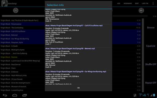 ArmAmp Music Player screenshot 13
