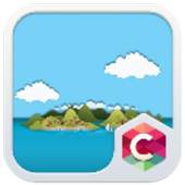 Island C Launcher Theme 4.8.7