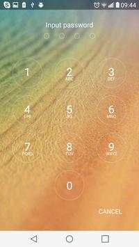 Lock Screen OS10 for Iphone 6 screenshot 2