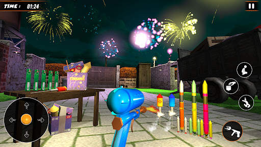 Fireworks Simulator Games 3D screenshot 3