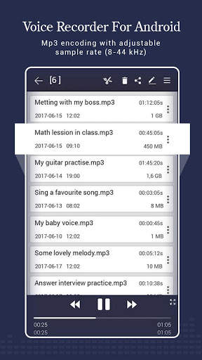 Voice Recorder for Android screenshot 4
