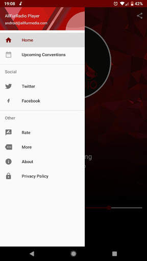 AllFurRadio Player 3 تصوير الشاشة