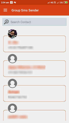 Bulk SMS Sender screenshot 1