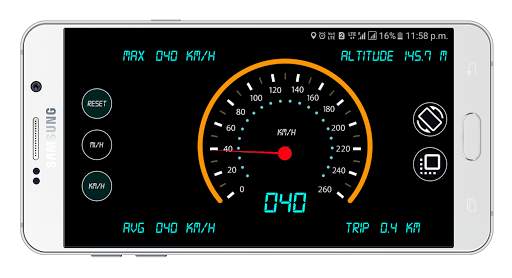 Speedometer GPS - DigiHUD, Trip Meter, Odometer screenshot 6