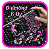 Diamond Kitty Gravity Keyboard Theme icon
