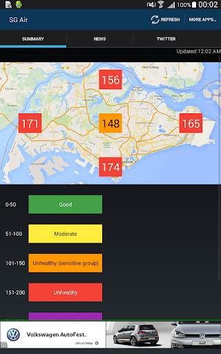 SG Air Quality (PSI) screenshot 5