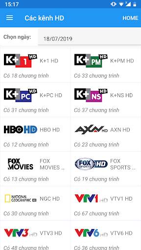 LPS - Lịch Phát Sóng Tivi screenshot 1