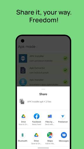 Apk Maker (Extract APK & share files offline) screenshot 4