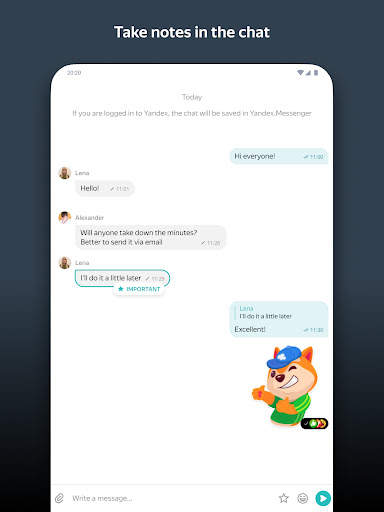 Yandex.Telemost screenshot 8