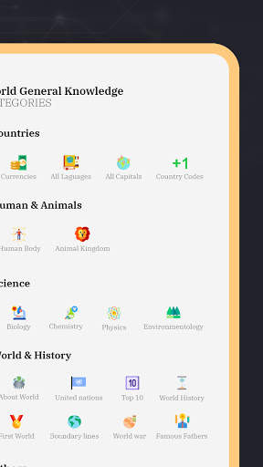 World General Knowledge screenshot 2