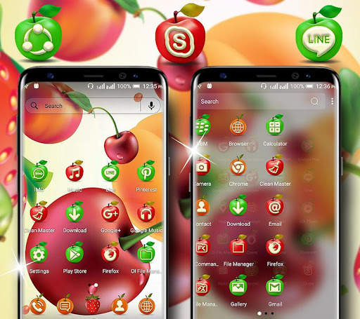 Fruit Launcher Theme screenshot 3