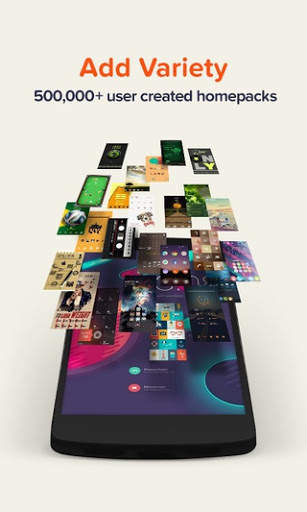 BUZZ launcher 2020 theme screenshot 3