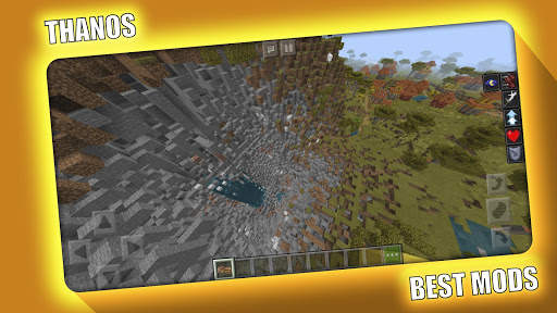Thanos Mod for Minecraft PE -  screenshot 3