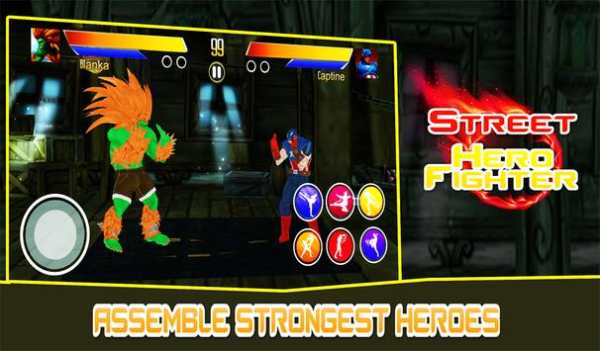 Super Heros Fight vs Street Hero Fighters Battle screenshot 3