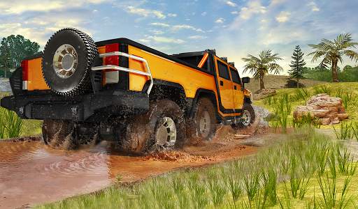 Offroad Jeep Prado Driving- Truck Driver Sim screenshot 7