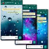 Wallpaper for Background Chat Whatsapp logo