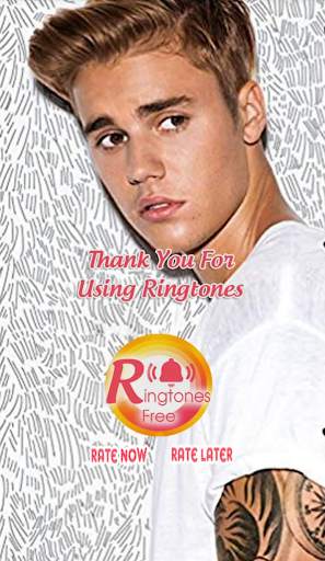 Justin Bieber Ringtones Free screenshot 4