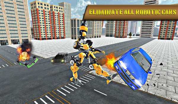 Classic Car Transform Robot screenshot 13