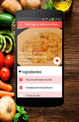 Recetas de pollo screenshot 4