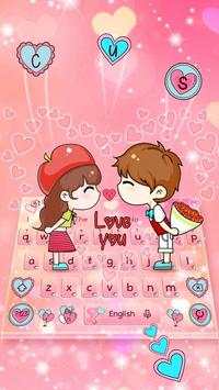 Love Couple Keyboard screenshot 2