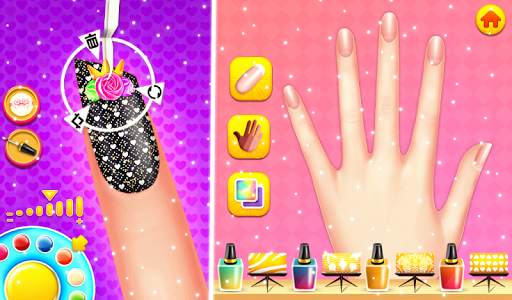 Girl Nail salon Simulator: Nail games for girls screenshot 6